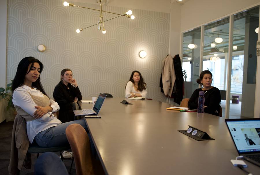 Séance de coaching de groupe