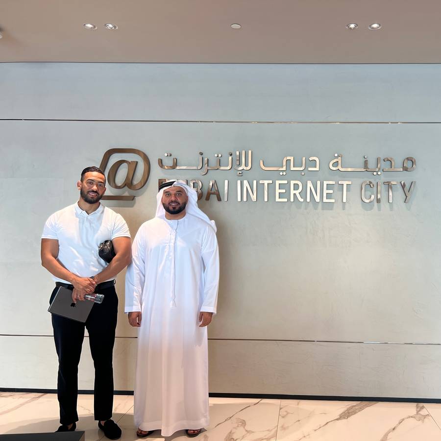 Chouaib Rahmouni à Dubai Internet City