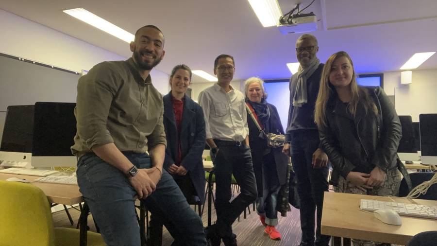 Groupe en coaching